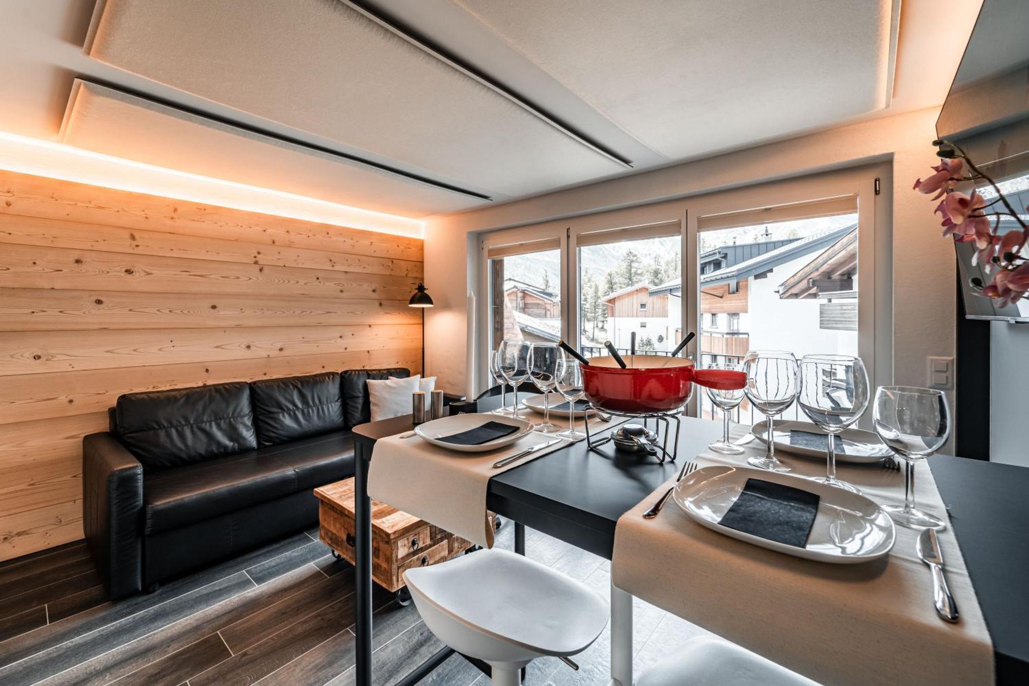 Apartament Kusi'S Ranch Saas-Fee Pokój zdjęcie